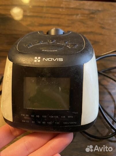 Радиоприёмник с часами СССР от бабушки