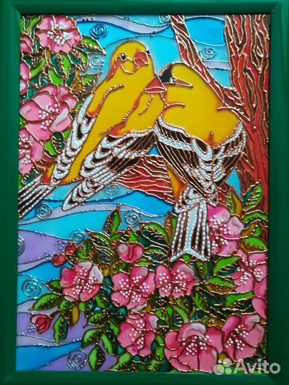 Картина-витраж