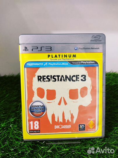 Игровой диск Sony Playstation 3. Resistance 3 (711