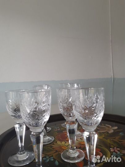 Хрустальные фужеры