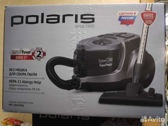 Пылесос Polaris PVC 2030 RUS 2000Вт. Новый