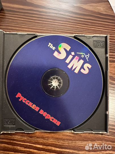 Игра Sims на диске для cd-rom раритет