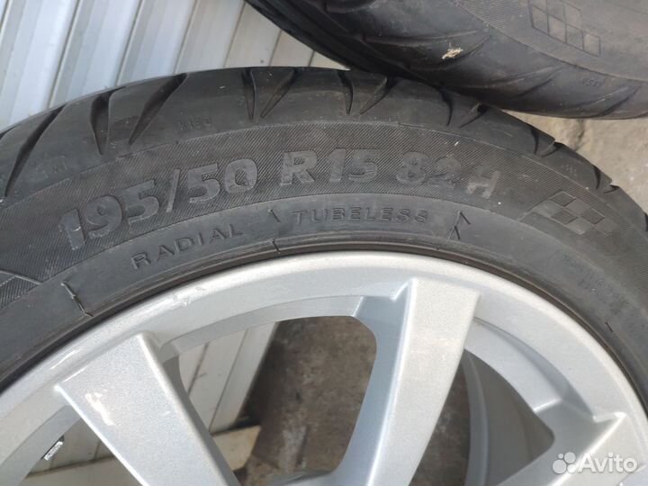 Диски r15 с резиной летней