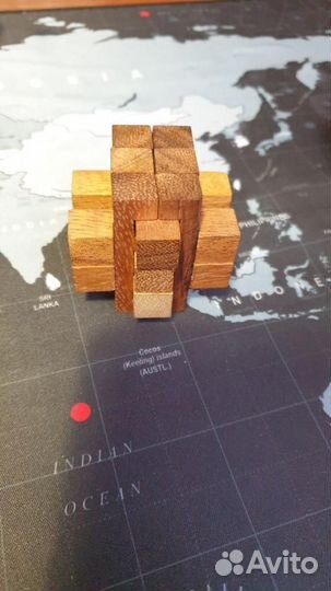 Набор деревянных головоломок 10шт