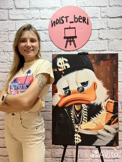 Картина на холсте Скрудж Макдак