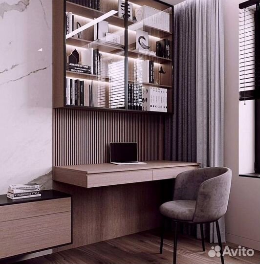 Рабочая зона + шкаф