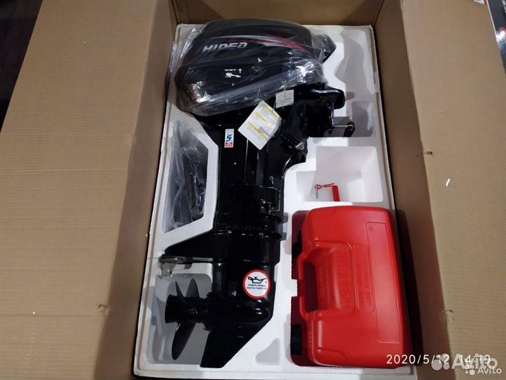 Новый двухтактный лодочный мотор hidea HD9.8FHS