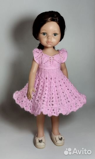 Кукольная одежда, платье для куклы Паола Рейна (ро