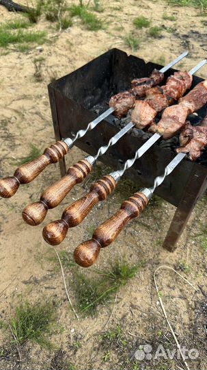 Шампура в наборе с чехлом и поштучно