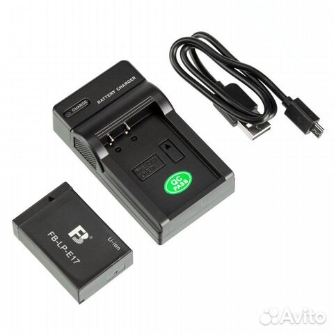 Аккумулятор FB LP-E17 для Canon + зарядное устройс
