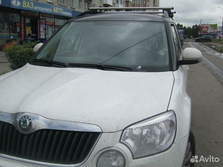 Багажники на крышу поперечины Skoda Yeti (2009)