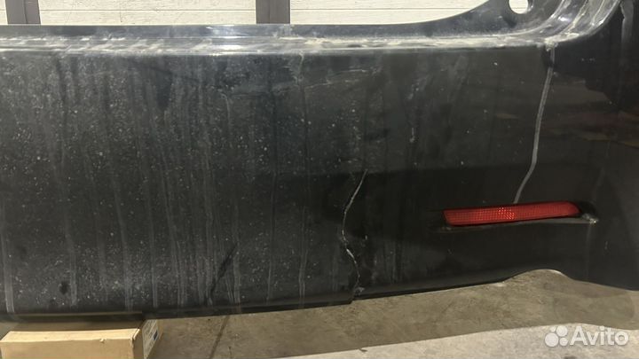 Задний бампер toyta wish zge 25