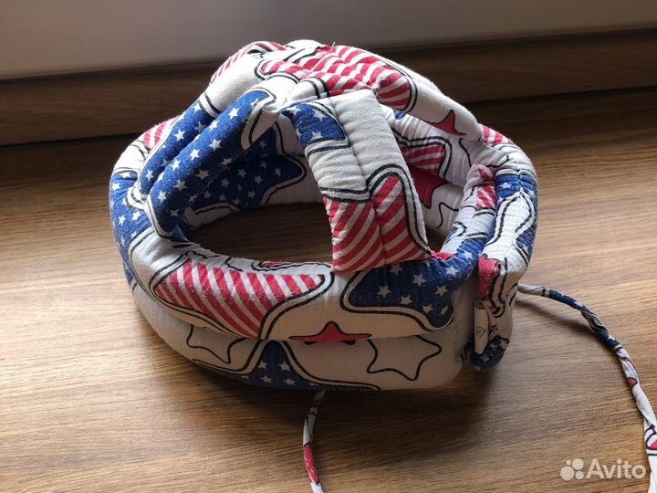 Детский регулируемый защитный шлем