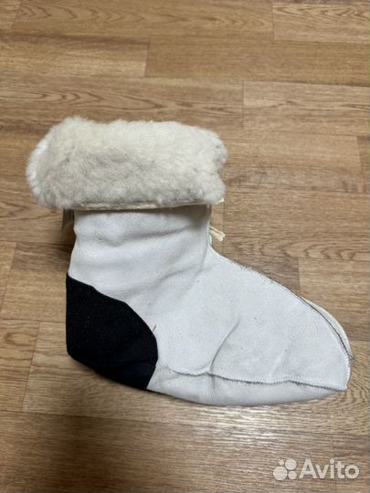 Чулки в полетные ботинки