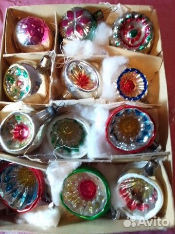 Новогодние игрушки СССР