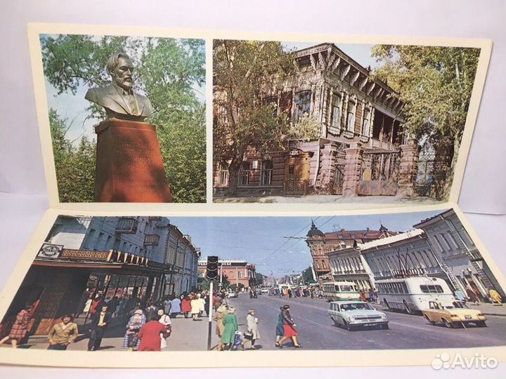 Фото открытки из серии города СССР Томск 1979