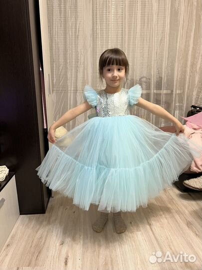 Детское нарядное платье