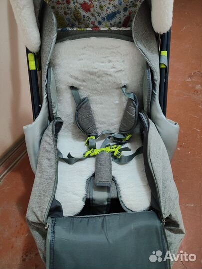 Санки коляска ника кидс