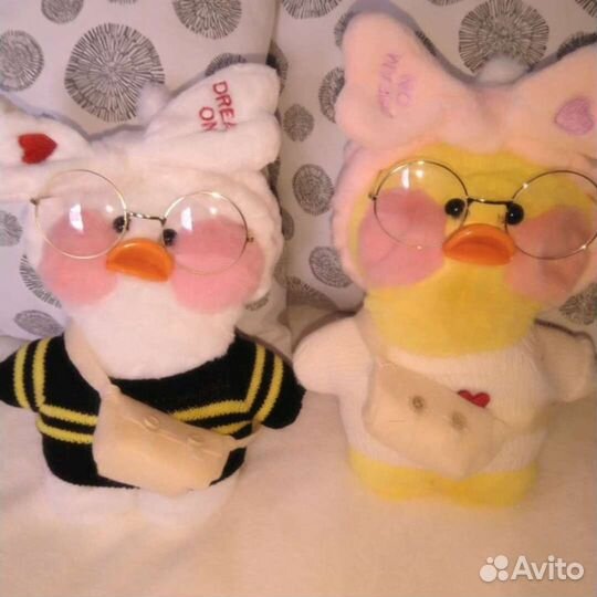 Утка Лалафанфан мягкая игрушка