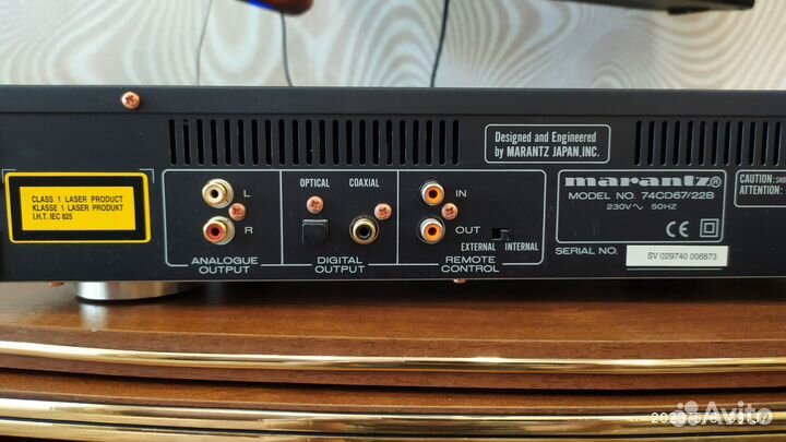 CD DA проигрыватель marantz CD-67 mk II