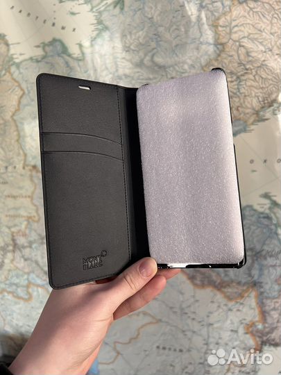 Кожаный чехол Montblanc Samsung Galaxy Note 8