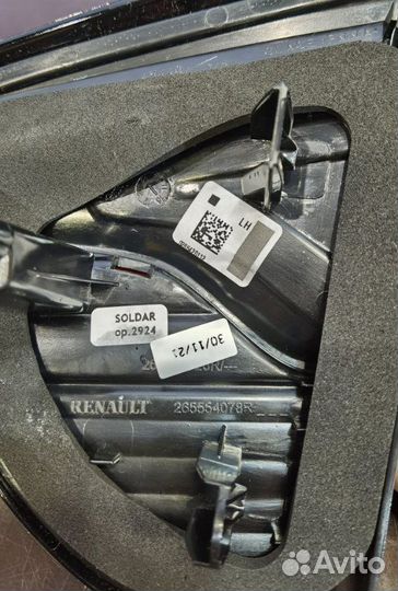 Фонарь задний левый Renault Kaptur