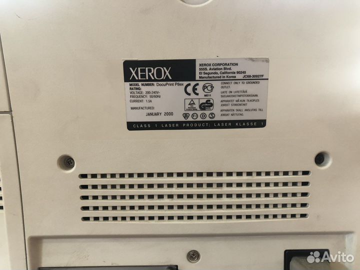 Принтер Xerox DocuPrint P8ex