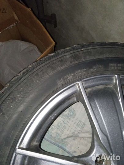 Продам комплект летних колёс б/у