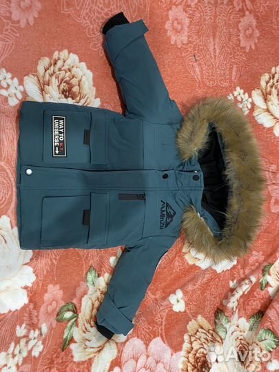 Детский комбинезон с курткой