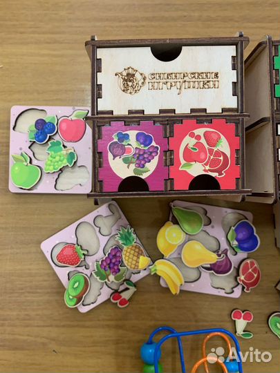 Деревянная игрушка для детей сортер развивающий