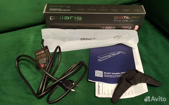 Выпрямитель для волос новый, polaris PHS 5012KT