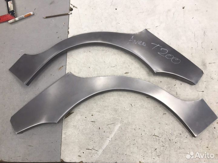 Chevrolet Aveo T200 арка заднего крыла левая
