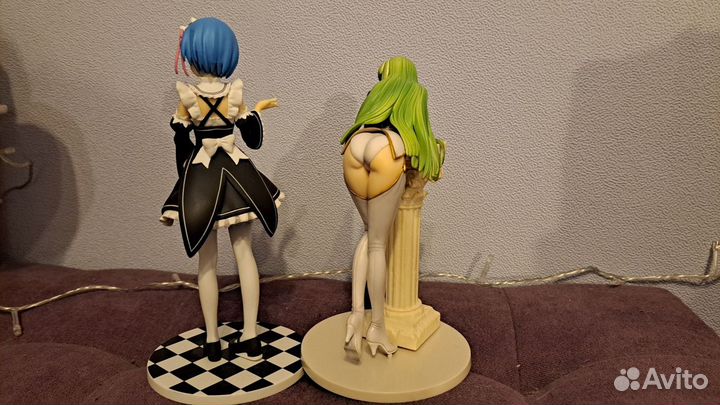 Аниме фигурки re zero code geass