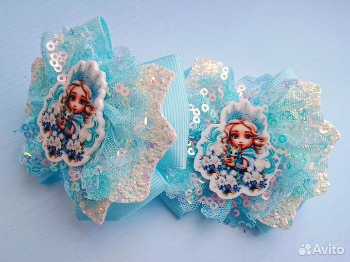 Бантики, резиночки ручной работы