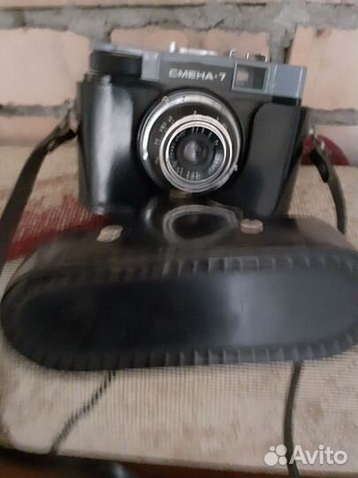 Ретро фотоаппарат смена-7