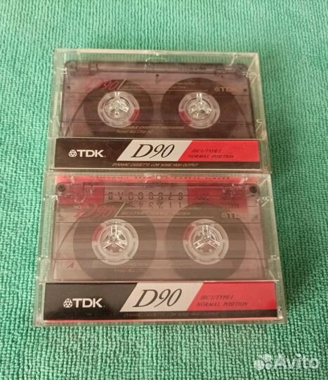 Аудиокассеты TDK с записью