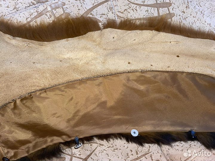 Воротник меховой натур