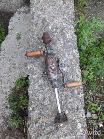 Дрель ручная механическая СССР