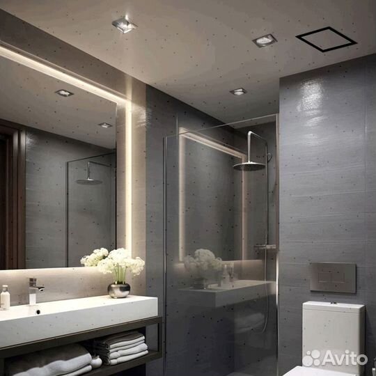 Скрытая вентиляционная решётка Schiberg технострей