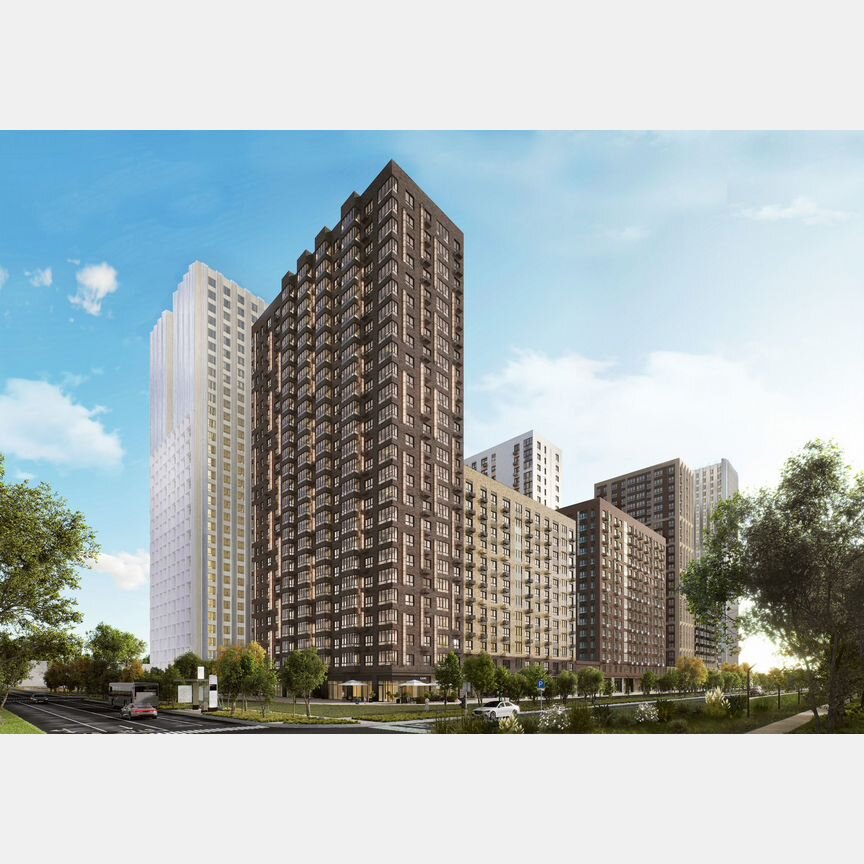 1-к. квартира, 35,4 м², 2/25 эт.