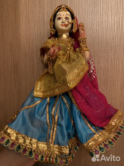 Кукла из Индии ручной работы