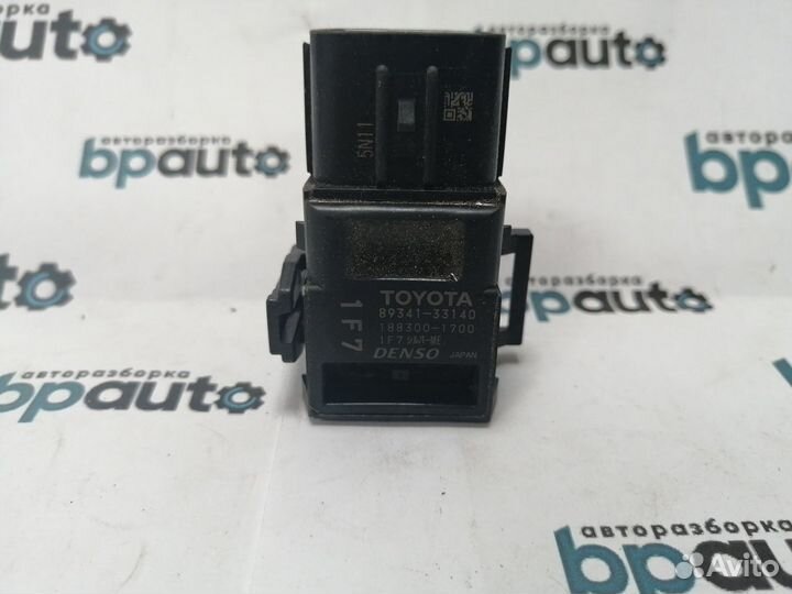 Датчик парковки парктроник 1F7 серебро