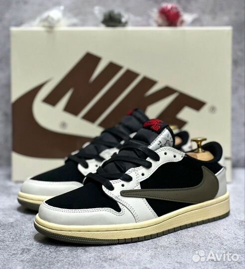 Кроссовки мужские Nike air jordan travis scott