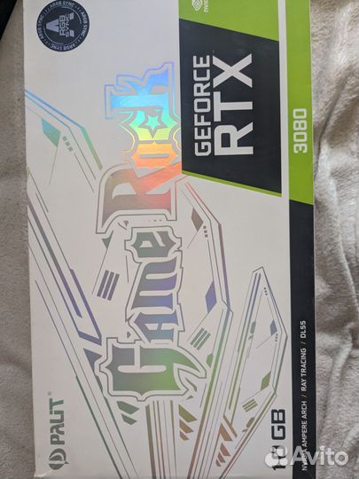 Видеокарта palit rtx 3080 GameRock