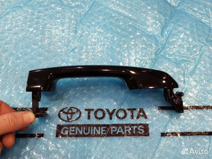 Ручка двери Прадо 150 черный металлик 2013-2023