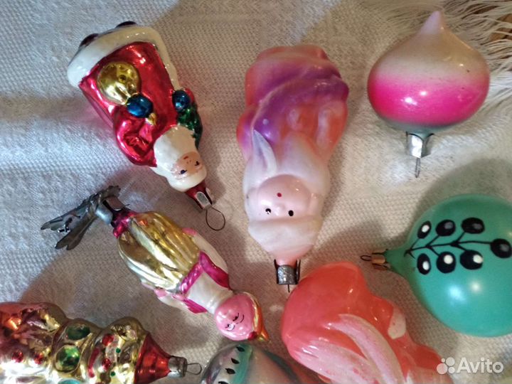 Елочные игрушки СССР