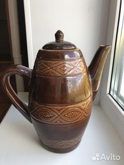 Керамический чайник, кувшин СССР