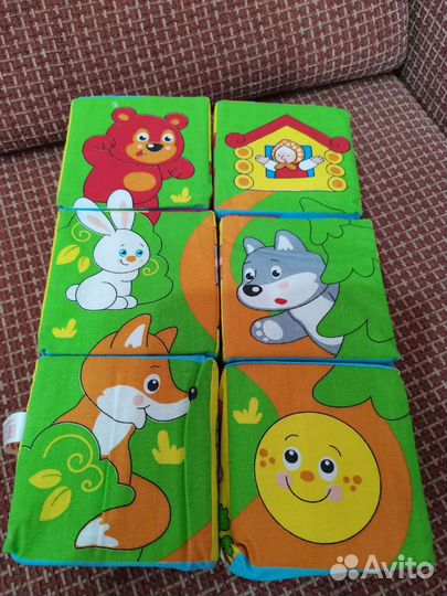 Кубики мякиши (русские народные сказки)