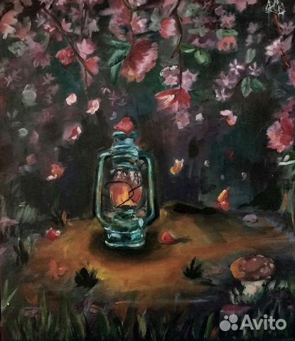 Картина маслом пейзаж