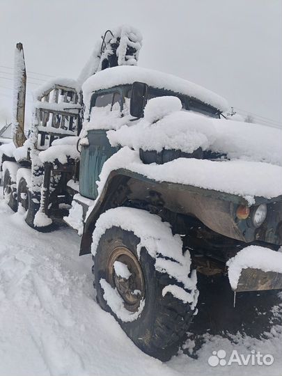 Лесовоз (сортиментовоз) Урал 4320, 1991